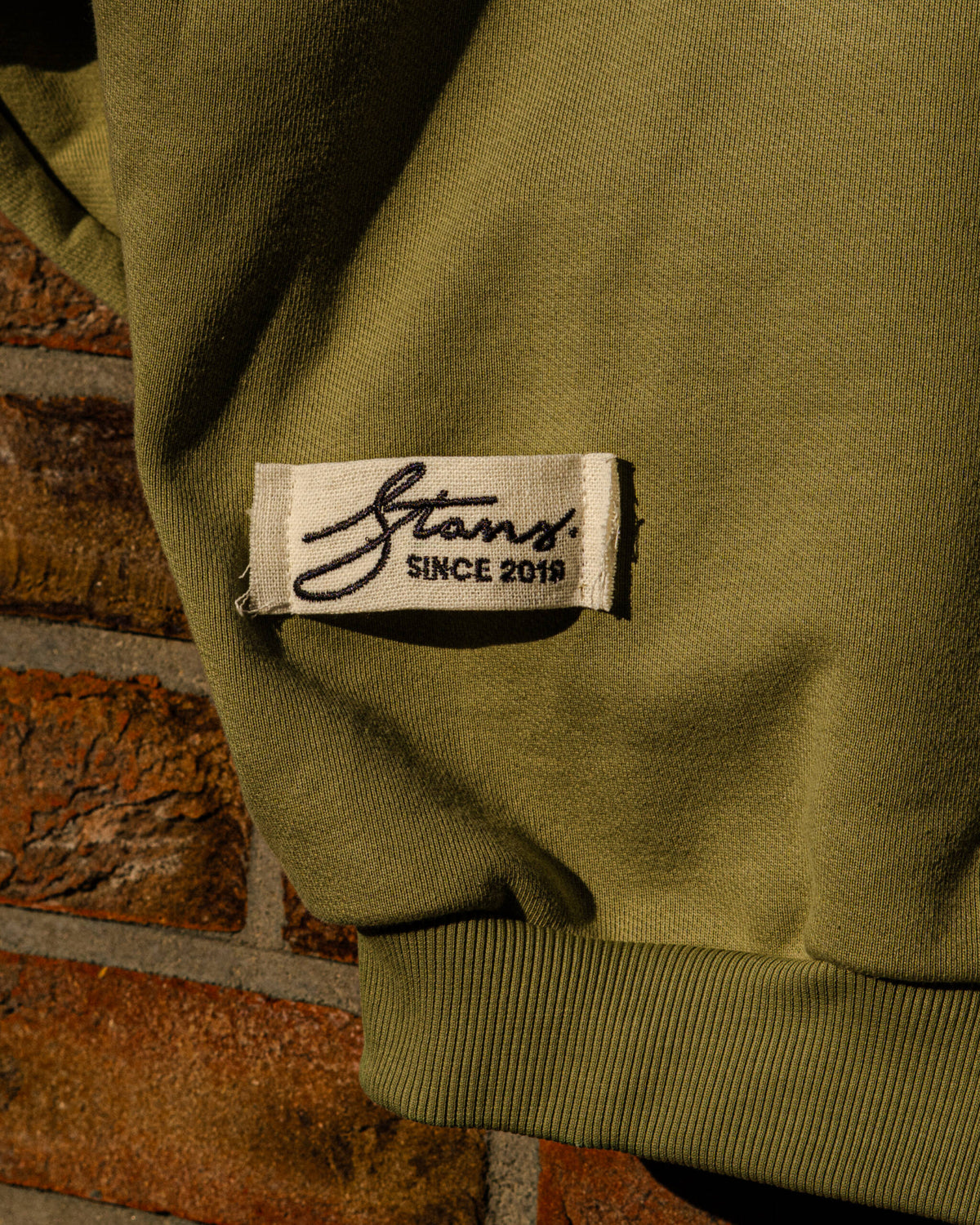 HOODIE WASHED OLIVE