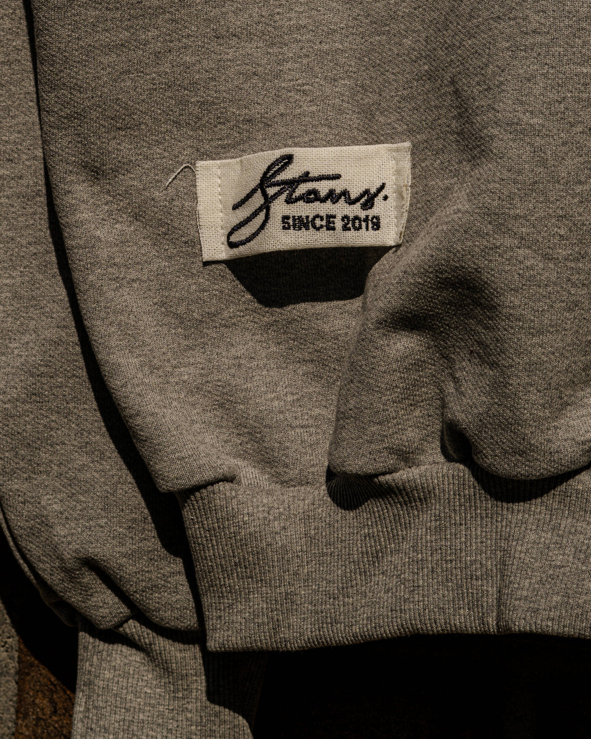 CREWNECK “BASIC” DUST GREY