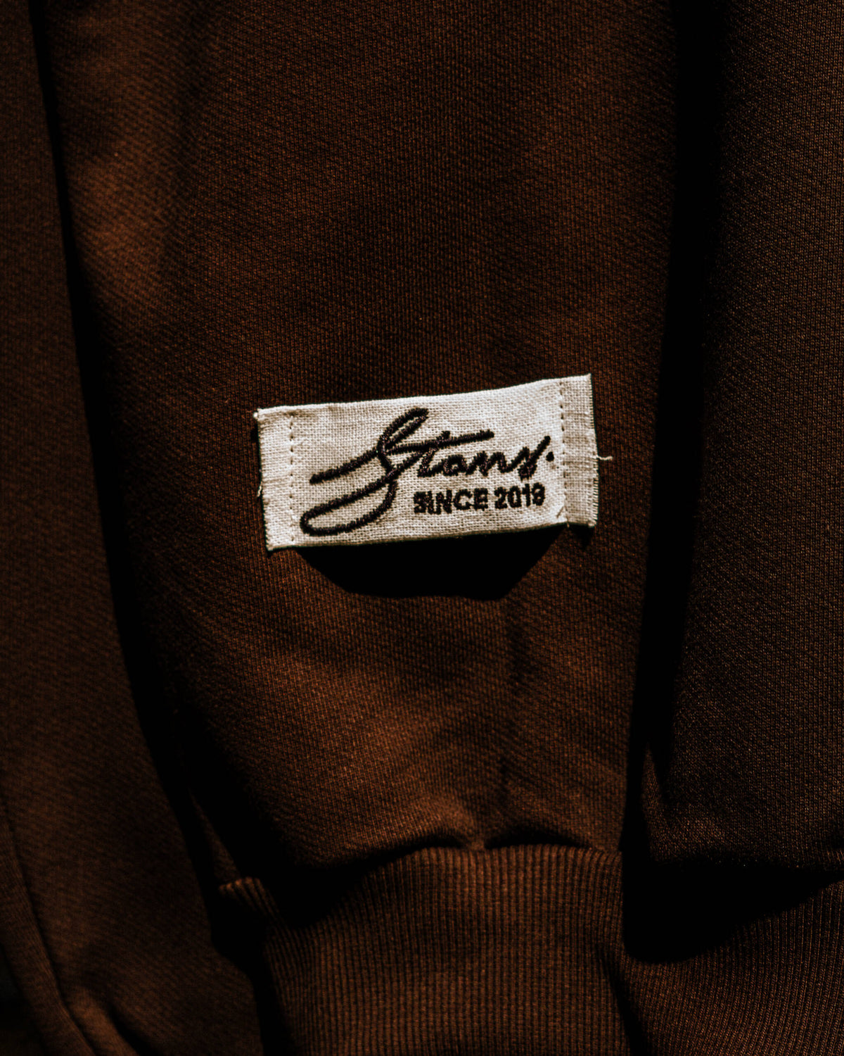 HOODIE BASIC ASH BROWN