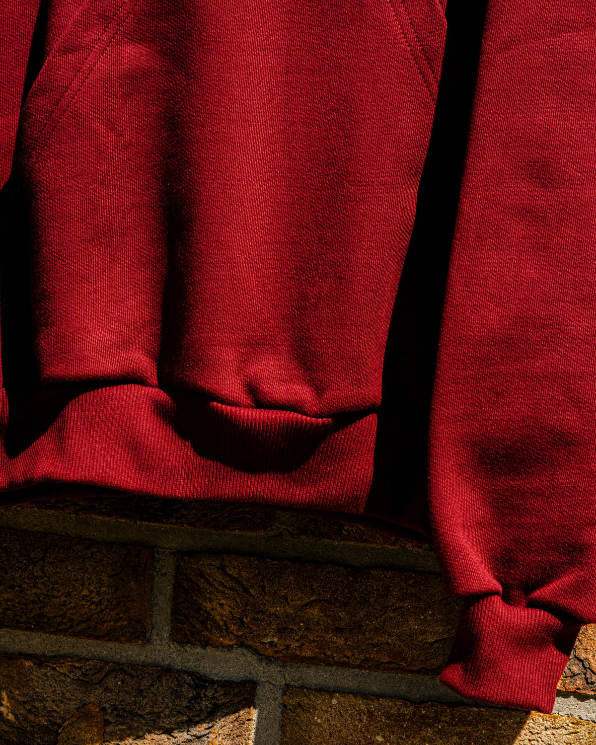 HOODIE BASIC BURGUNDY
