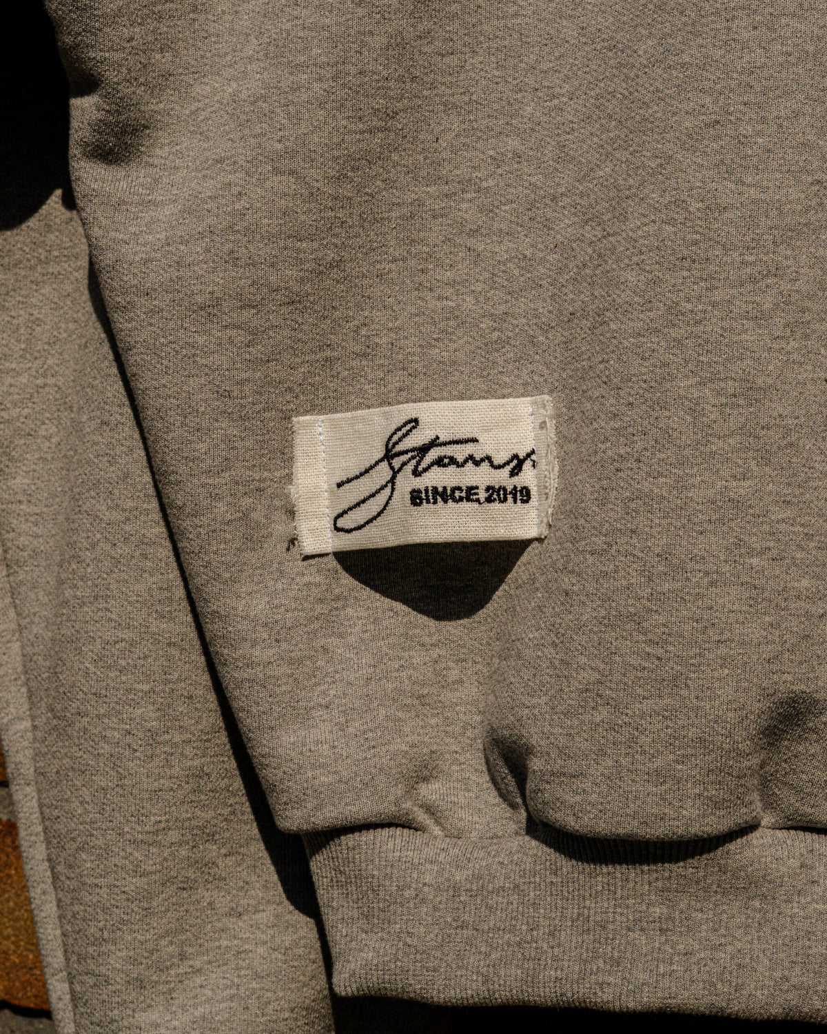 ZIP HOODIE DUST GREY