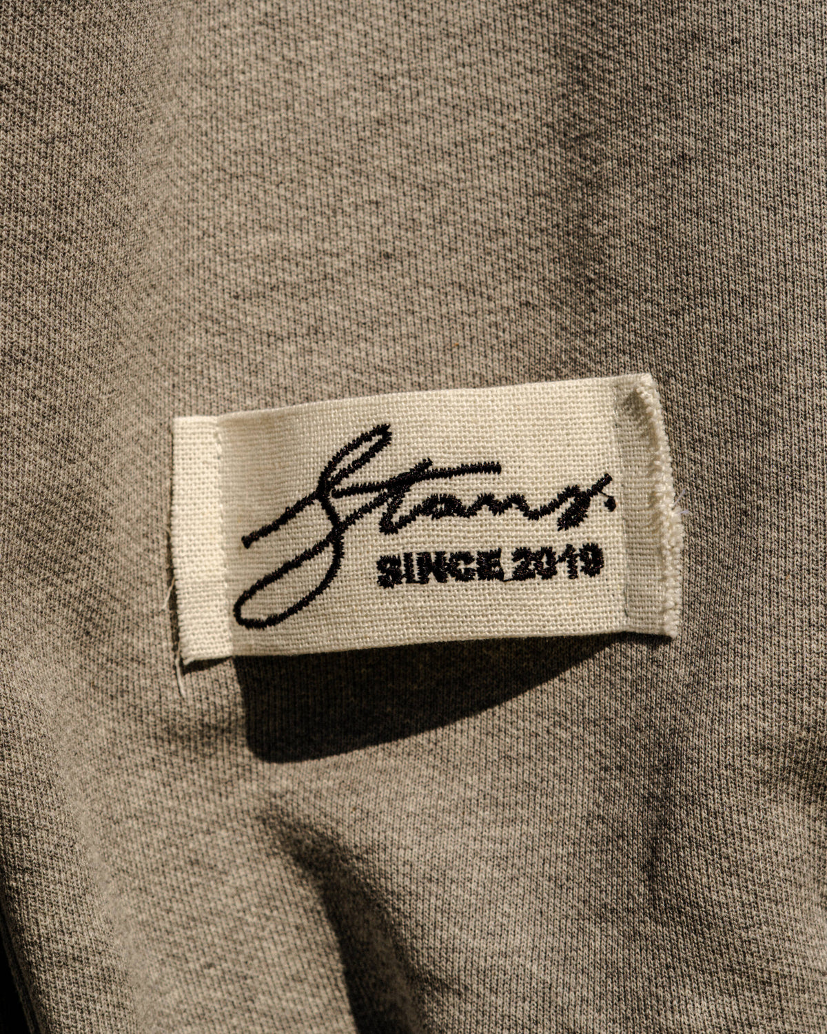 HOODIE BASIC DUST GREY