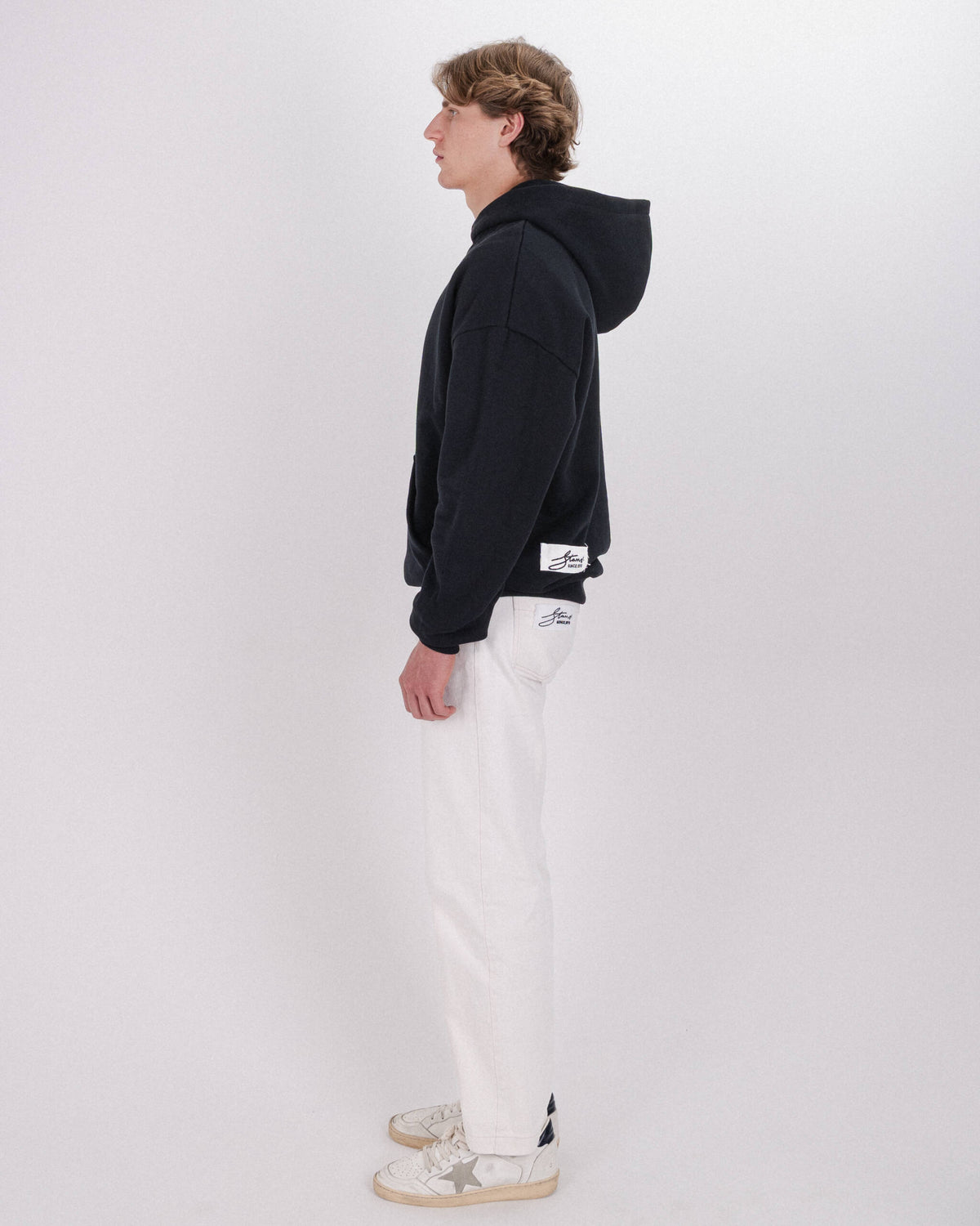 HOODIE “BASIC” BLACK
