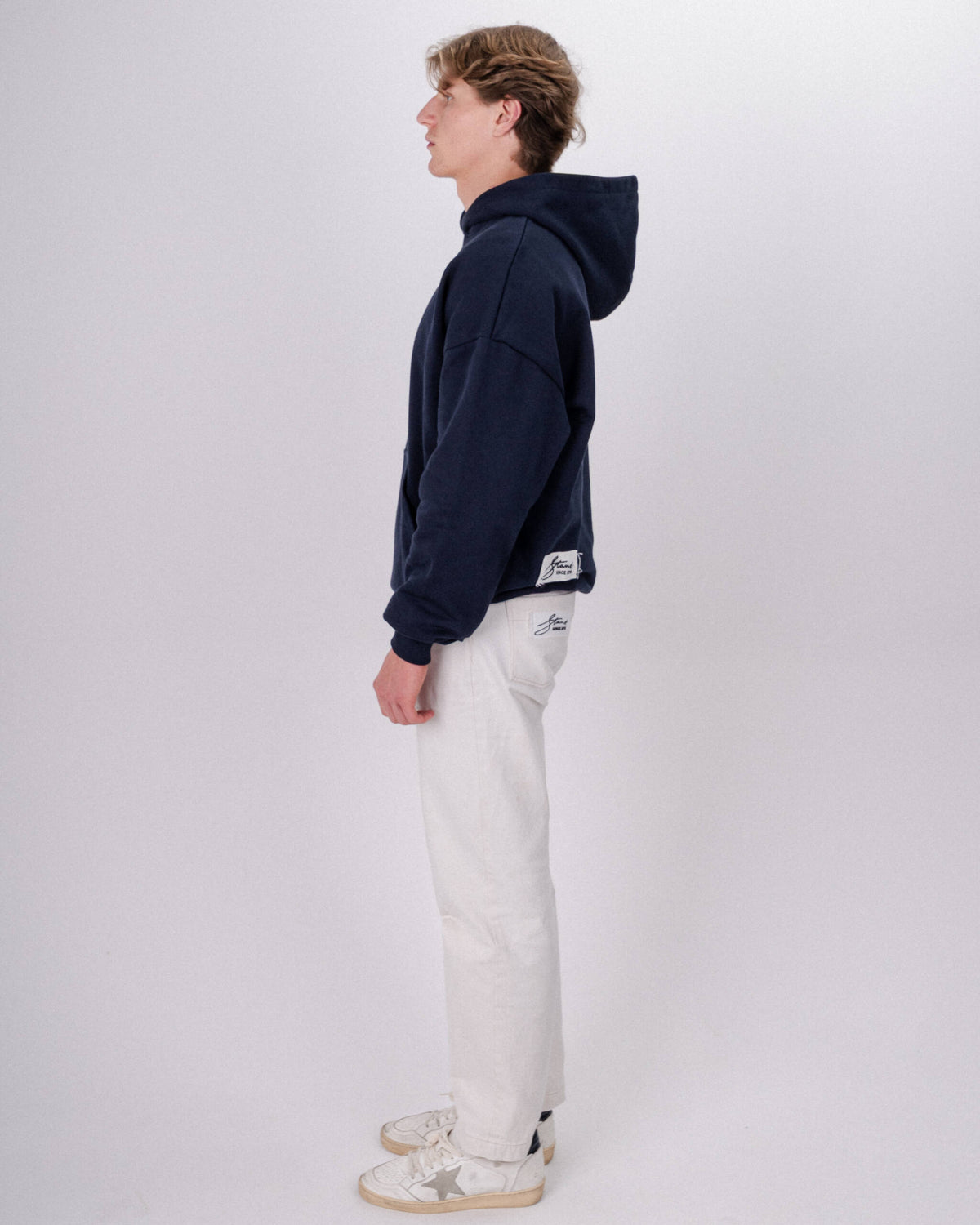 HOODIE BASIC DARK NAVY
