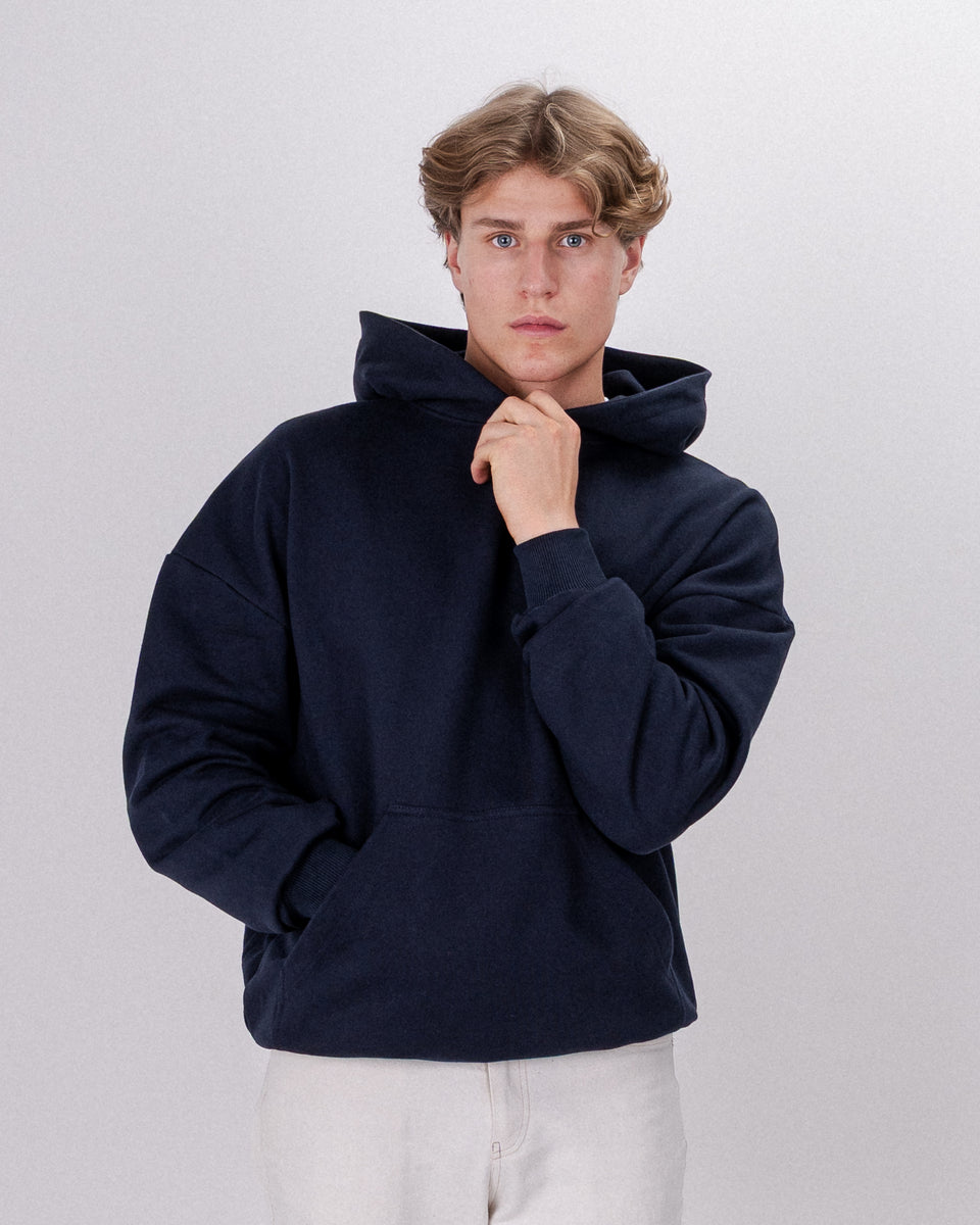 HOODIE BASIC DARK NAVY
