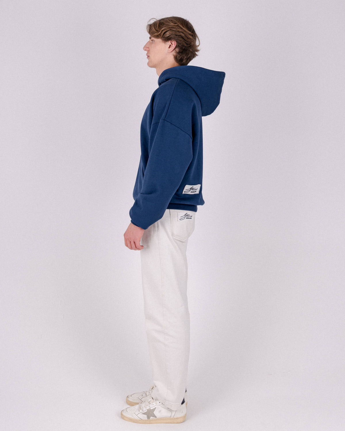 MARINE INK ZIP HOODIE