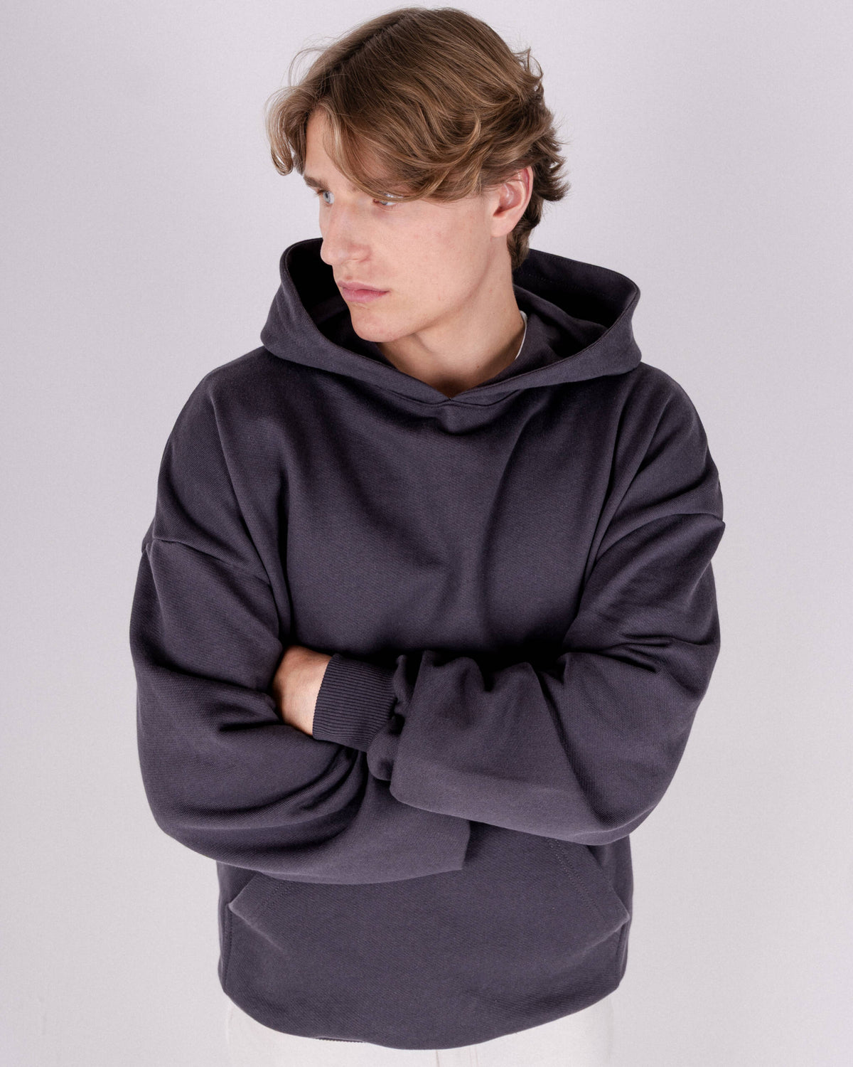 HOODIE „BASIC” GRAPHITE