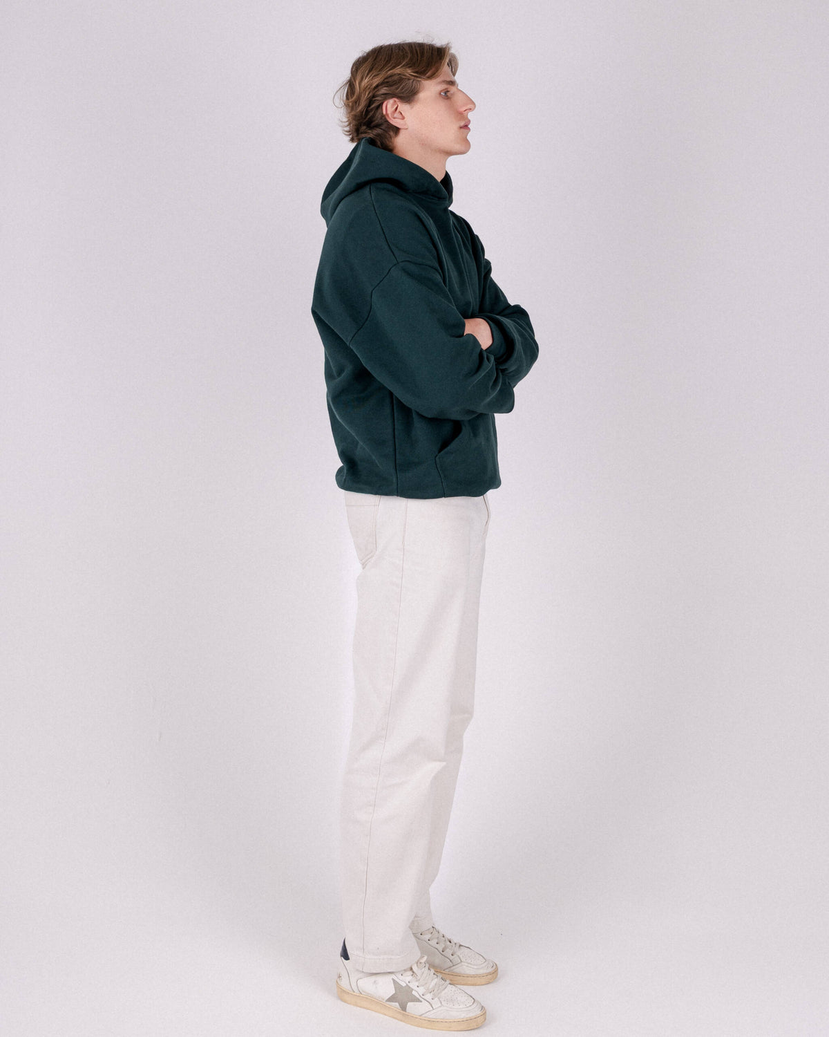 HOODIE BOTTLE GREEN