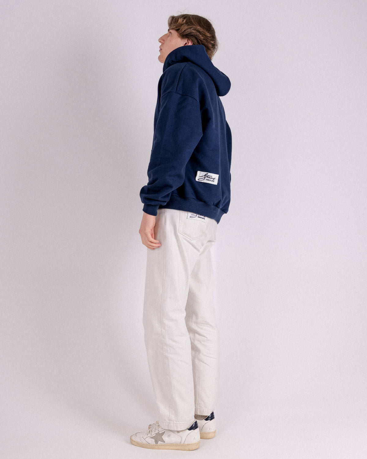ZIP HOODIE „BASIC” NAVY