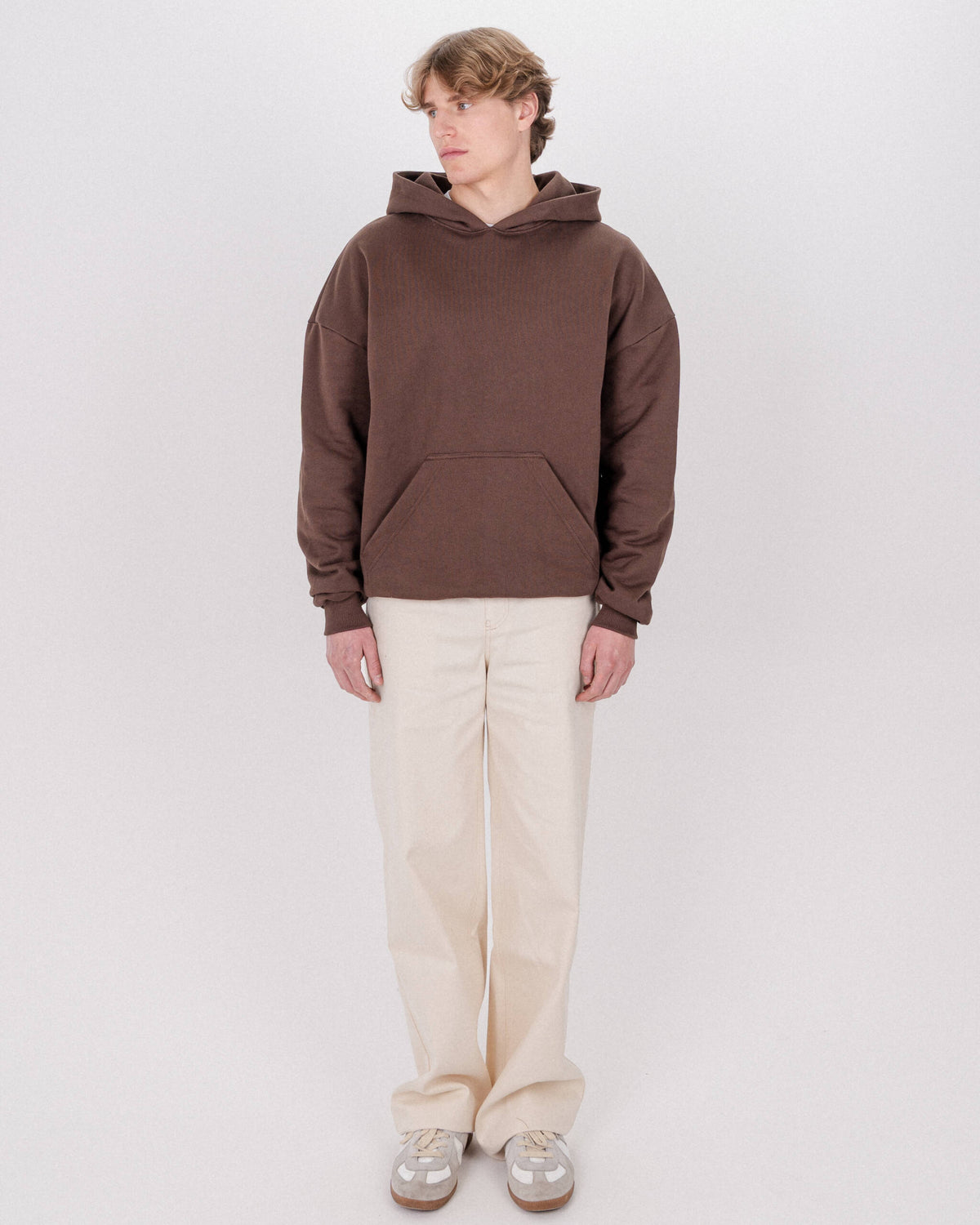 HOODIE WARM TAUPE