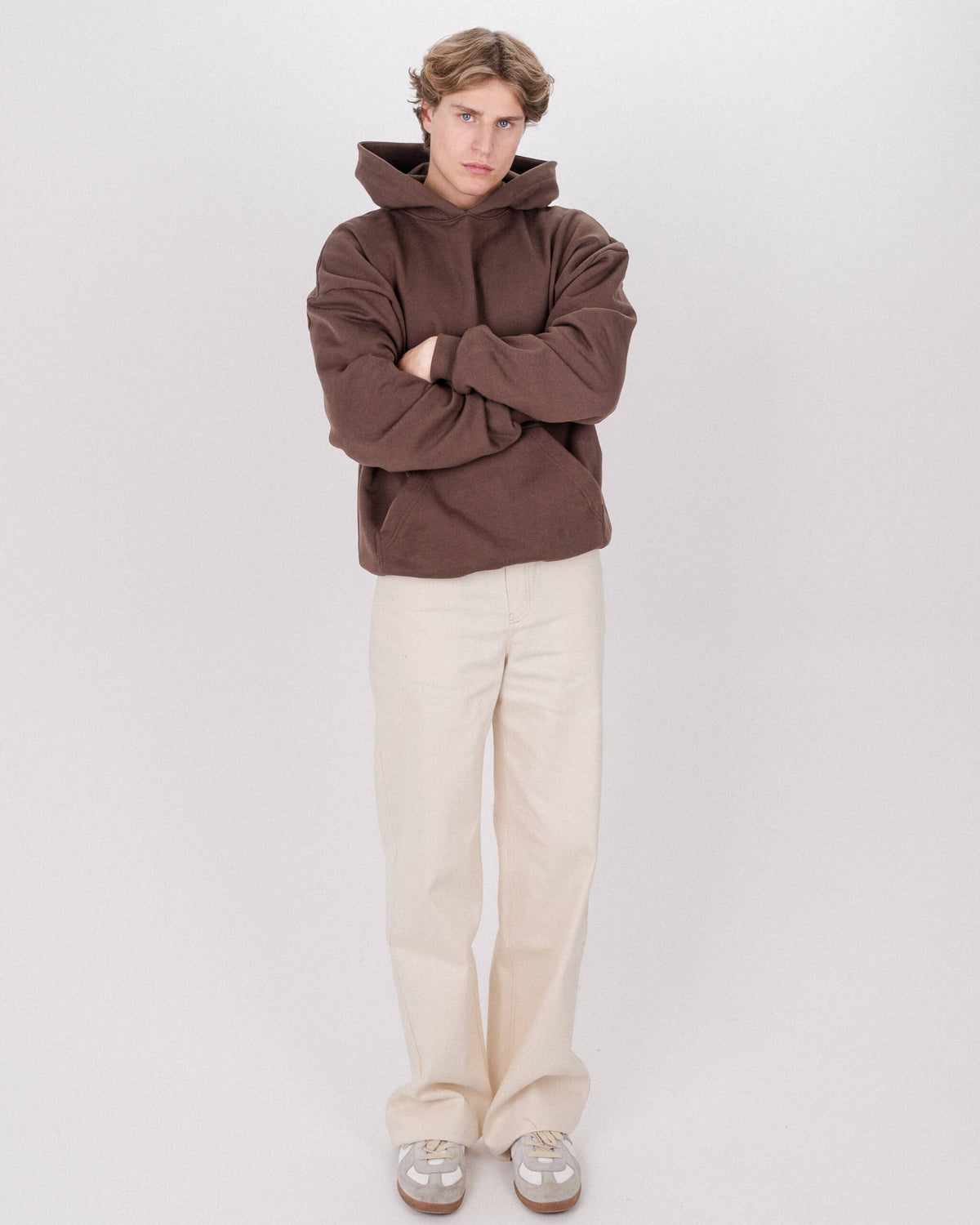 HOODIE WARM TAUPE