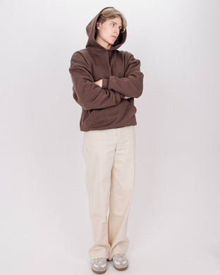 HOODIE WARM TAUPE