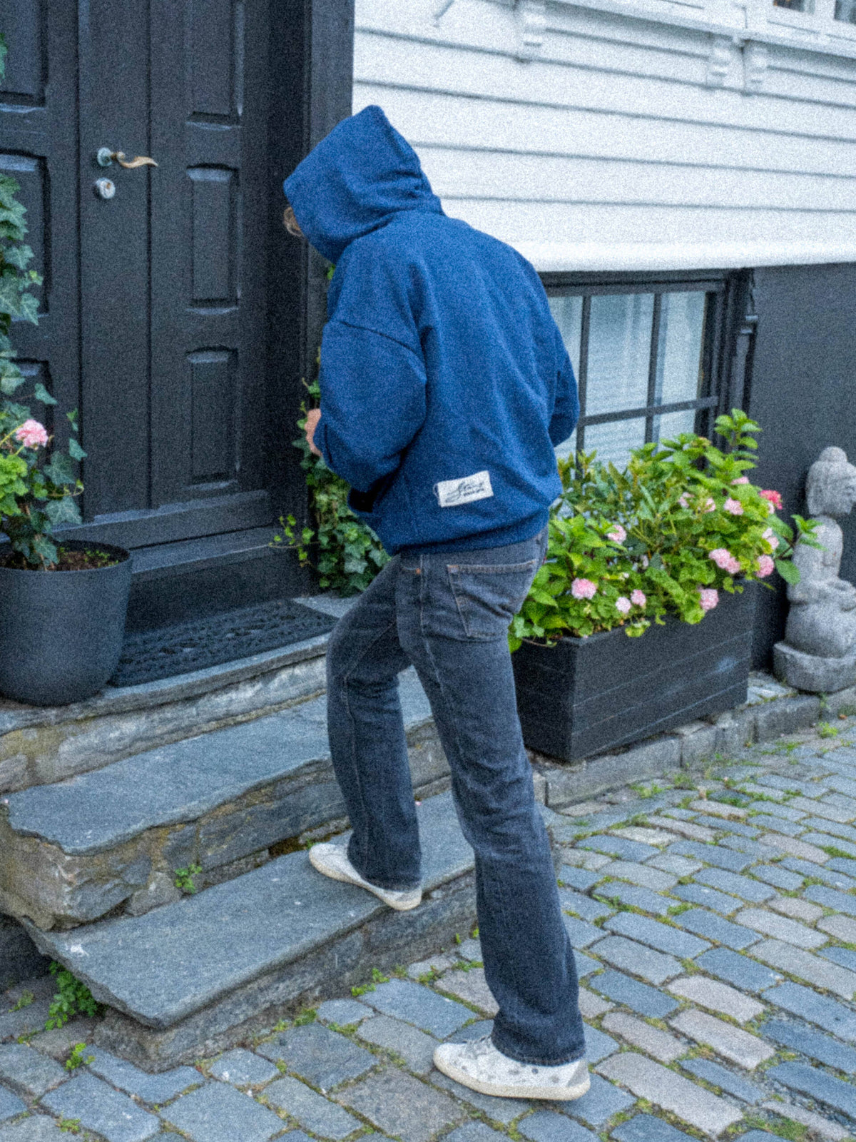 HOODIE “BASIC” NAVY