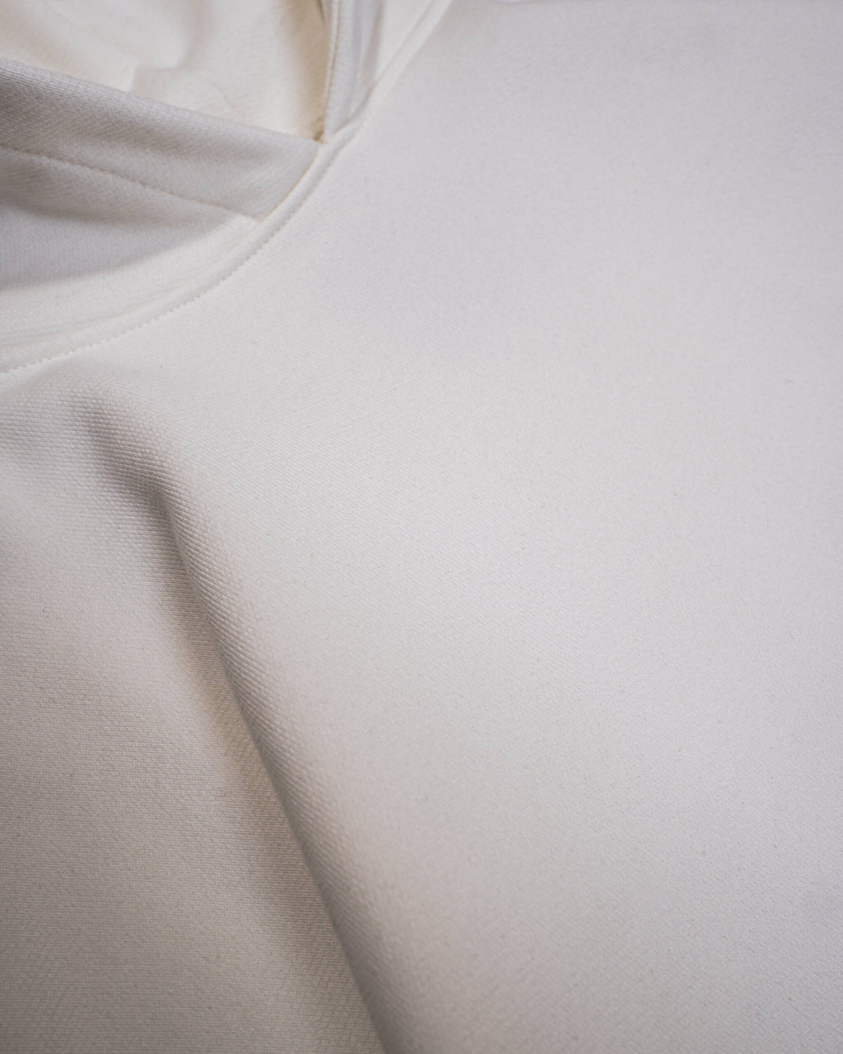 ZIP HOODIE ECRU