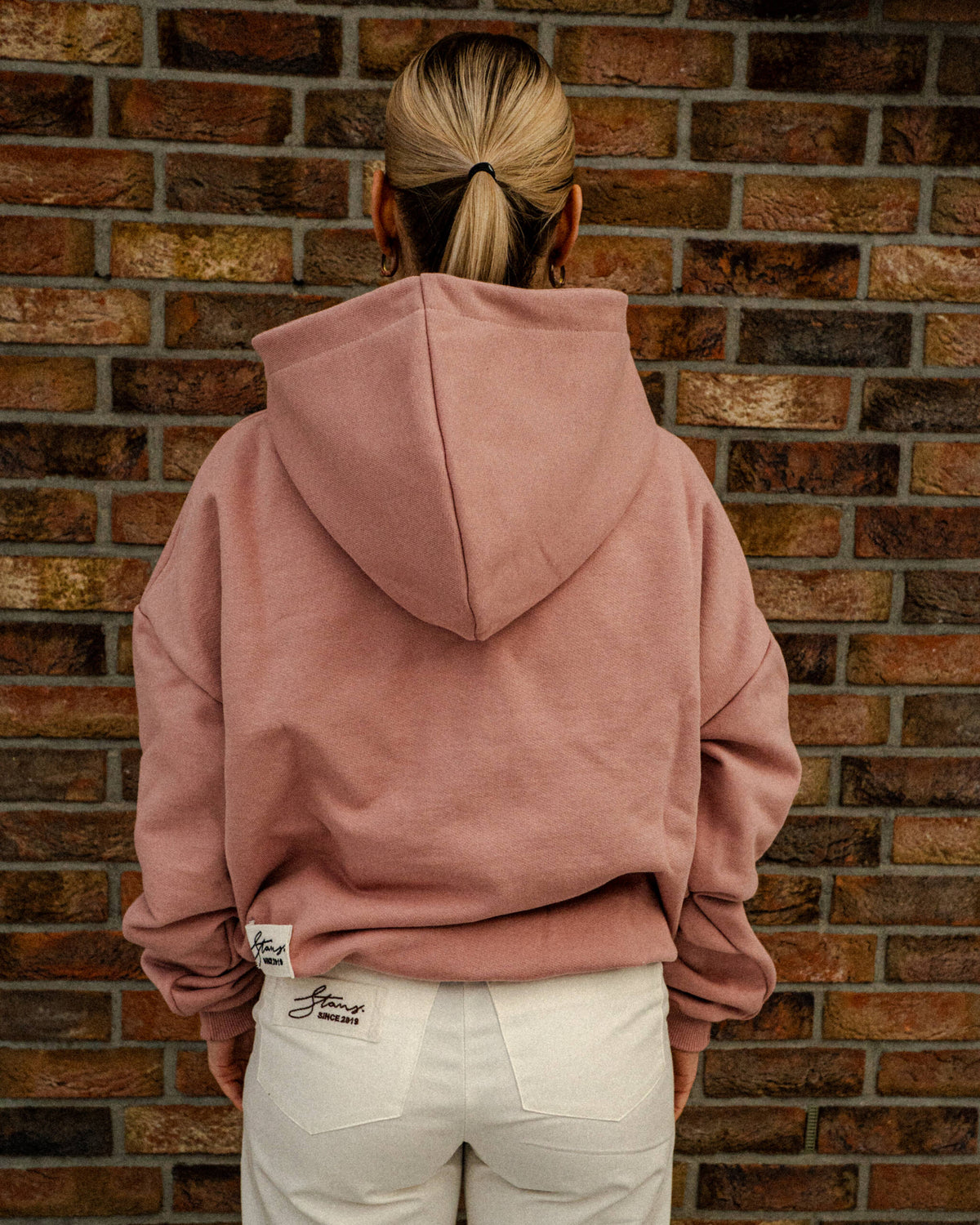 HOODIE DUSTY ROSE