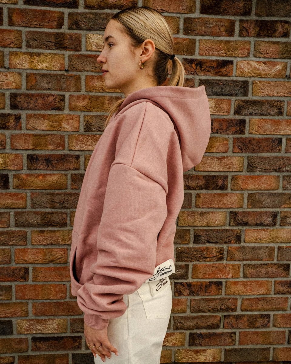 HOODIE DUSTY ROSE