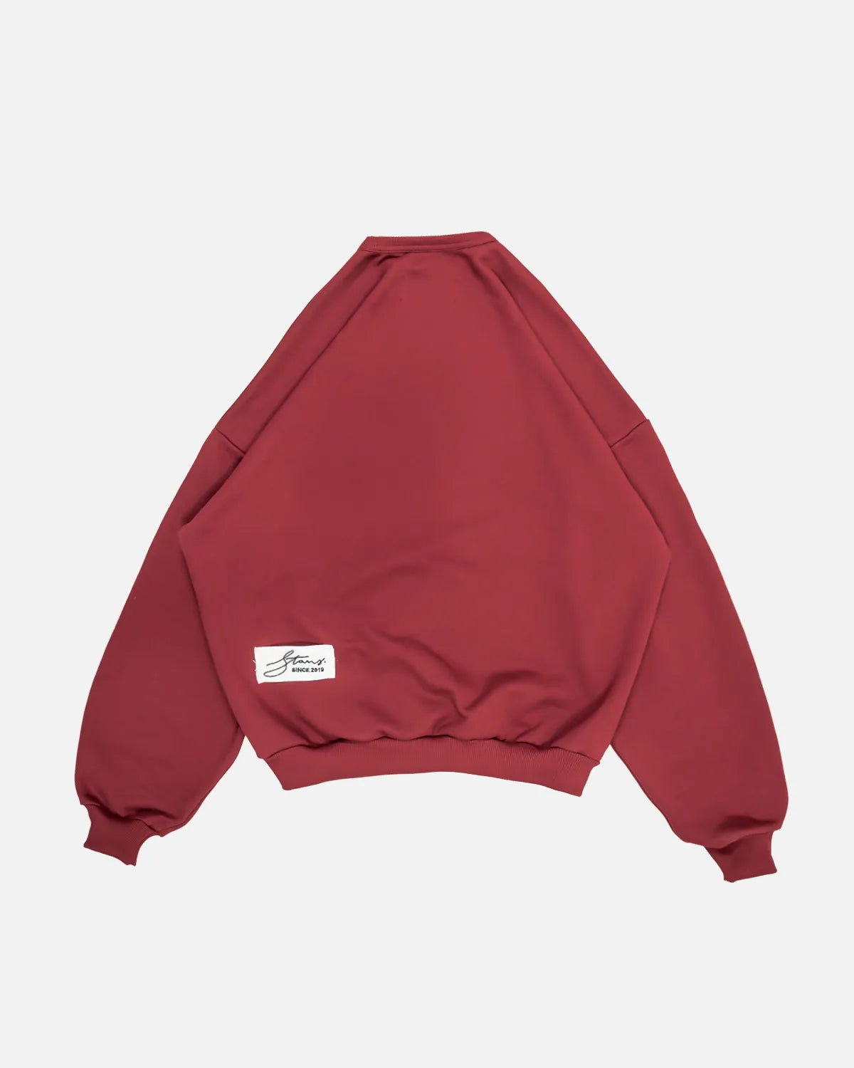 CREWNECK “BASIC” BURGUNDY