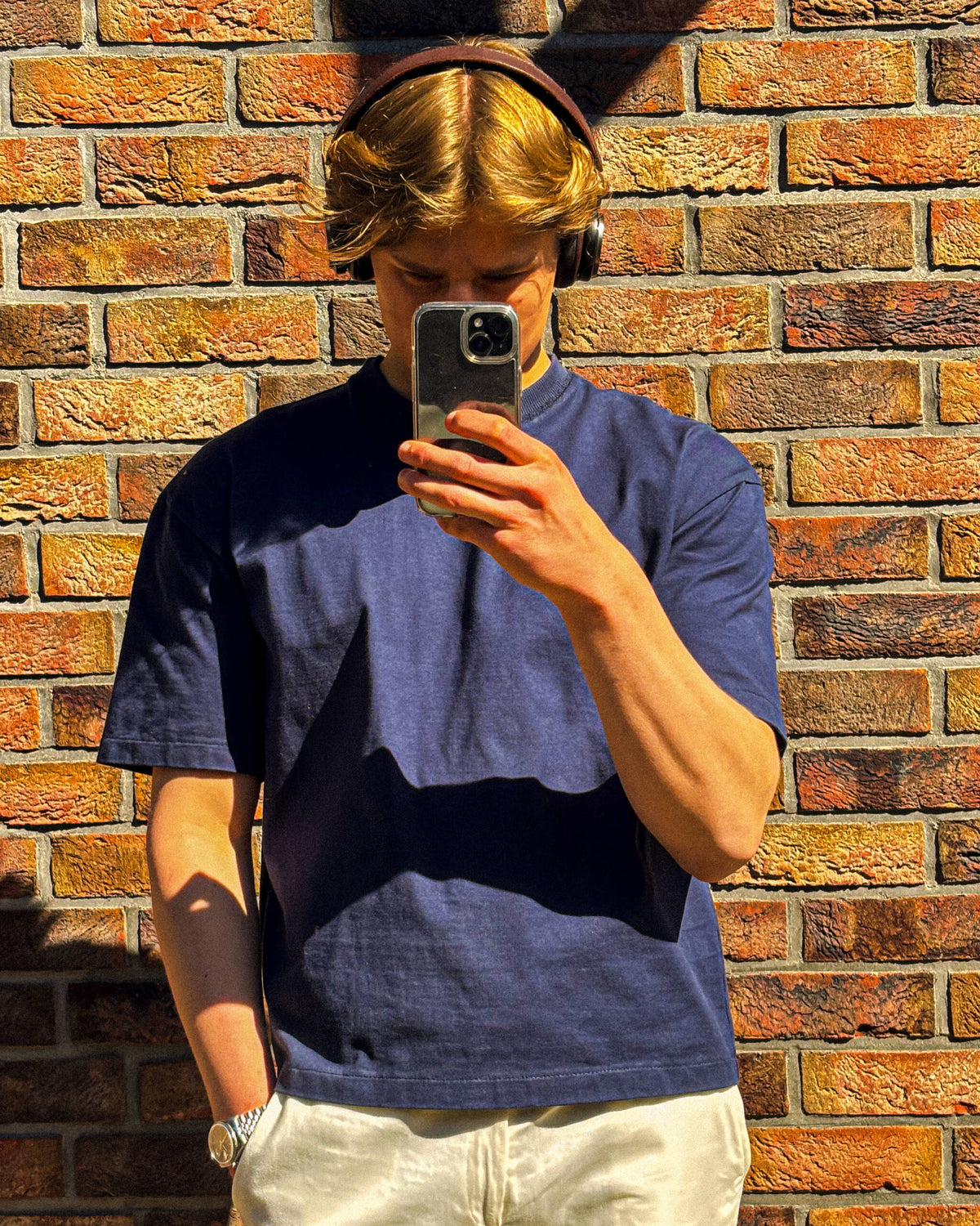 T-SHIRT “BASIC” NAVY